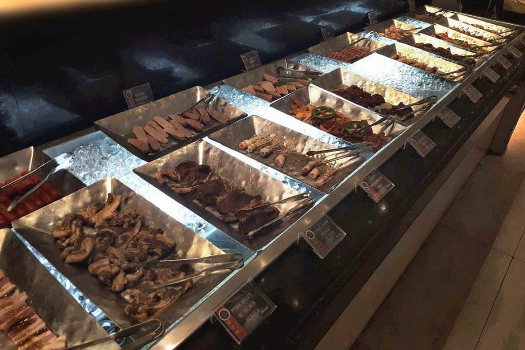Varieties of meat to grill in Yakimix
