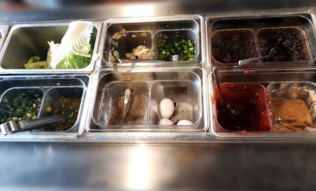 Side dishes in Barangay Seoul