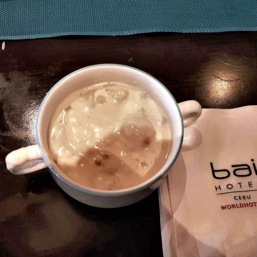 Binignit in Cafe Bai in Bai Hotel in Mandaue City