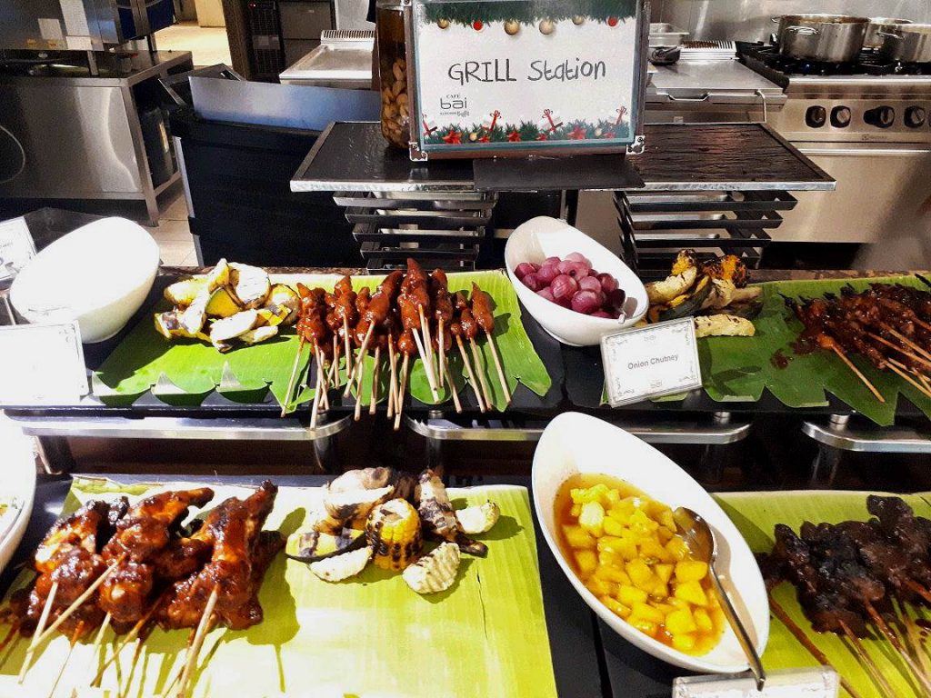 Grilling Station in Cafe Bai in Bai Hotel in Mandaue City