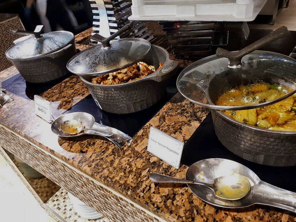 Indian Station in Cafe Bai in Bai Hotel in Mandaue City