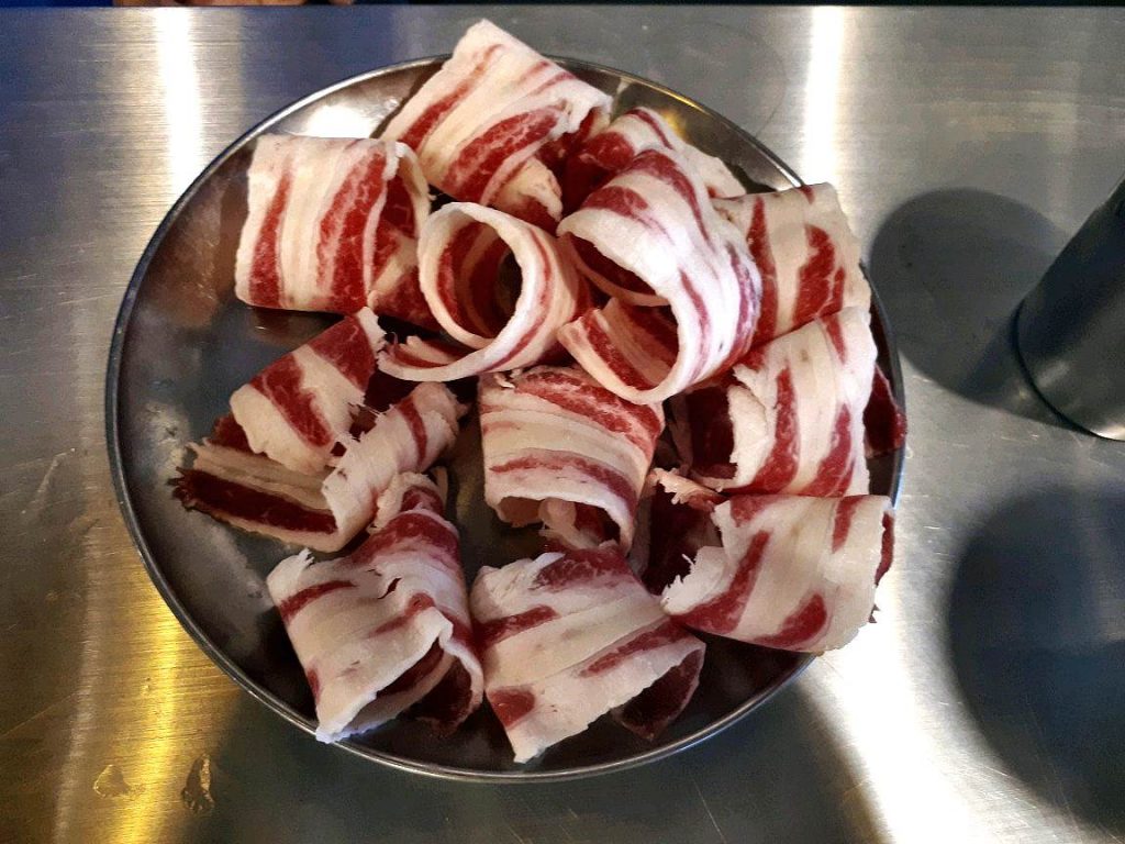 Beef Samgyup in Samgyupsalamat