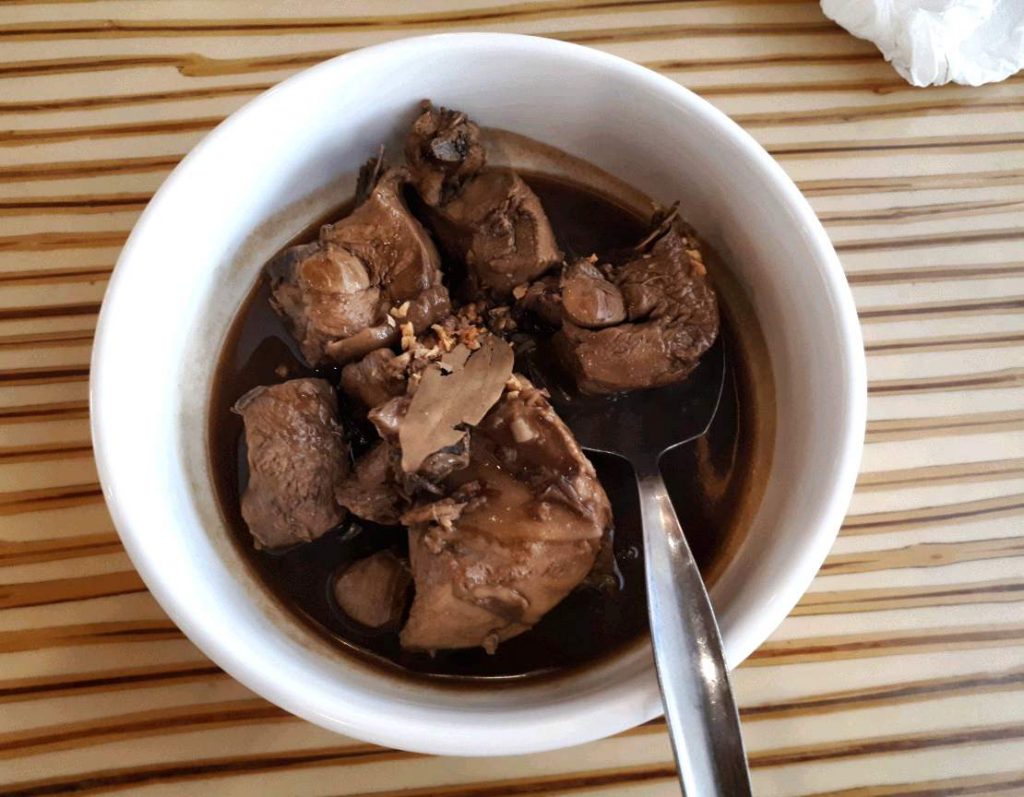 Chicken Adobo in Laguna Garden Cafe