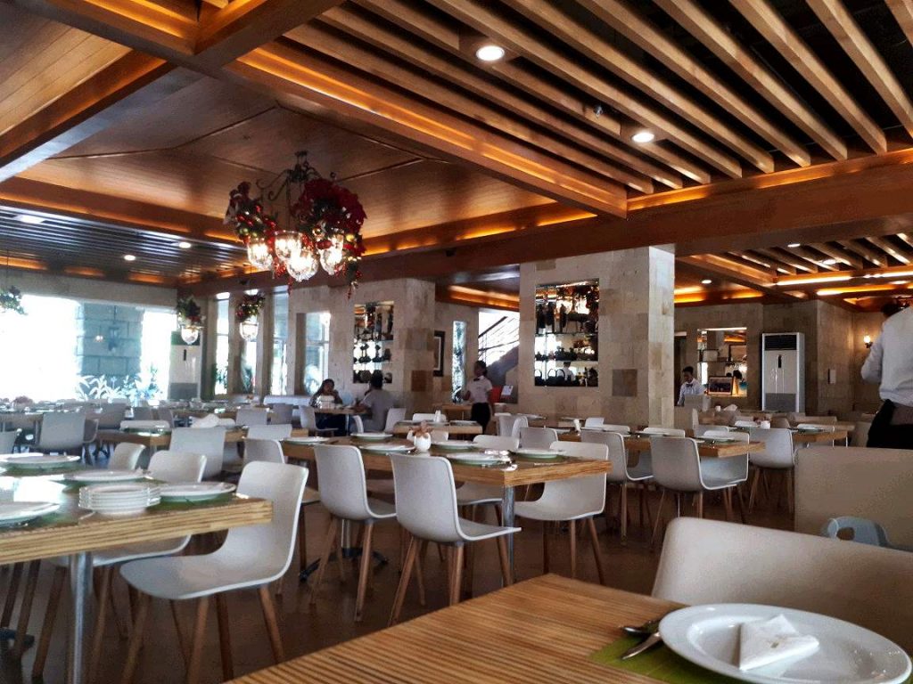 Inside Laguna Garden Cafe