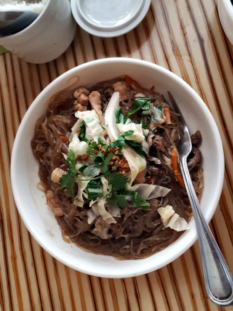 Pancit Sotanghon in Laguna Garden Cafe