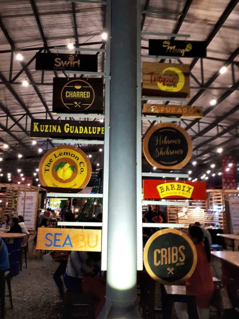 The inside view in The Market by Sugbo Mercado