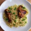 Chicken Majboos with Basmati rice