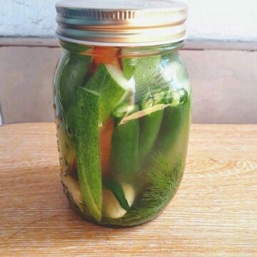 Refrigerator Dill Pickles Recipe