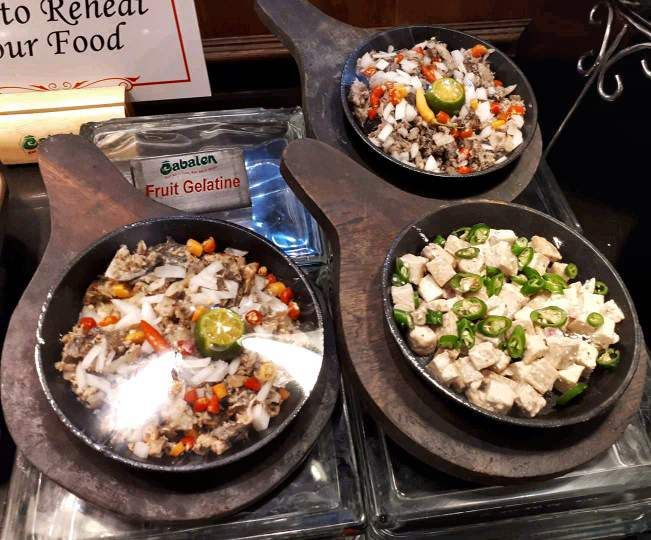 Sisigs in Cabalen Restaurant