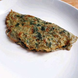 spinach omelette recipe