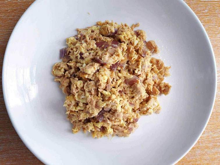 Tuna Scrambled Egg